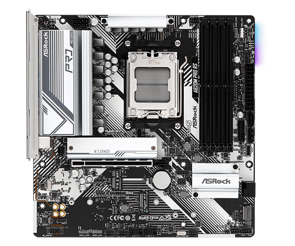 ASRock A620M Pro RS AMD Socket AM5 Motherboard | 90 - MXBLN0 - A0UAYZ - 4710483943072 - Vektra Computers LLC ASRock A620M Pro RS AMD Socket AM5 Motherboard | 90 - MXBLN0 - A0UAYZ - 4710483943072 - Vektra Computers LLC